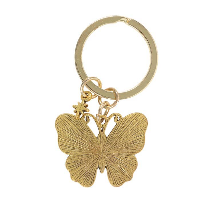 Porte-clés Papillon Luna