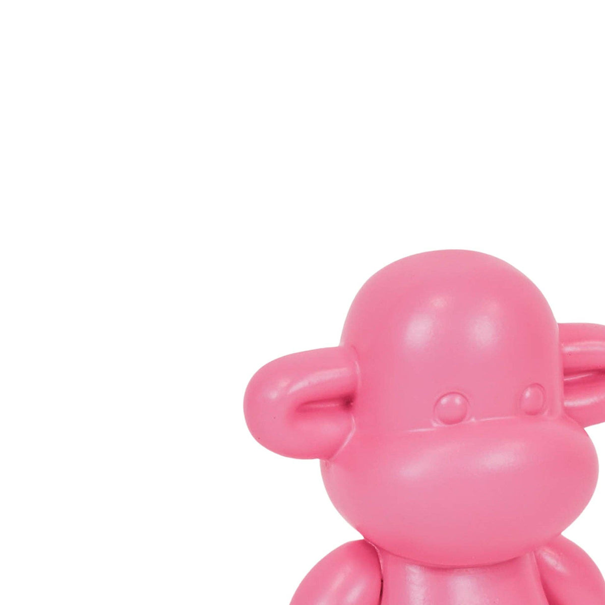 Ornement - Figurine Singe Hang Loose 'La Légende' - Résine de poly - Rose - 33x21x50cm
