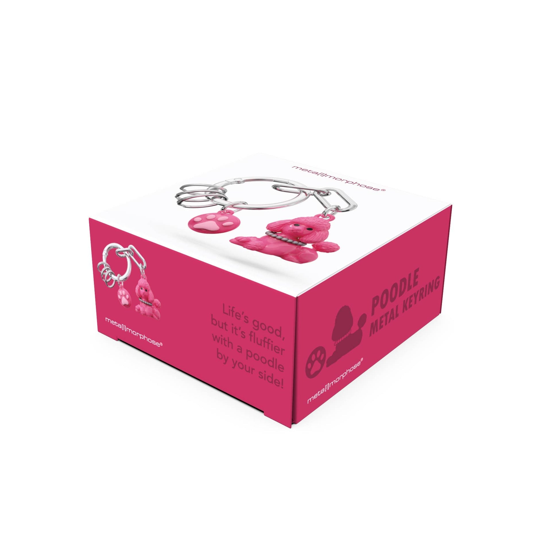 Porte-clés charms Caniche