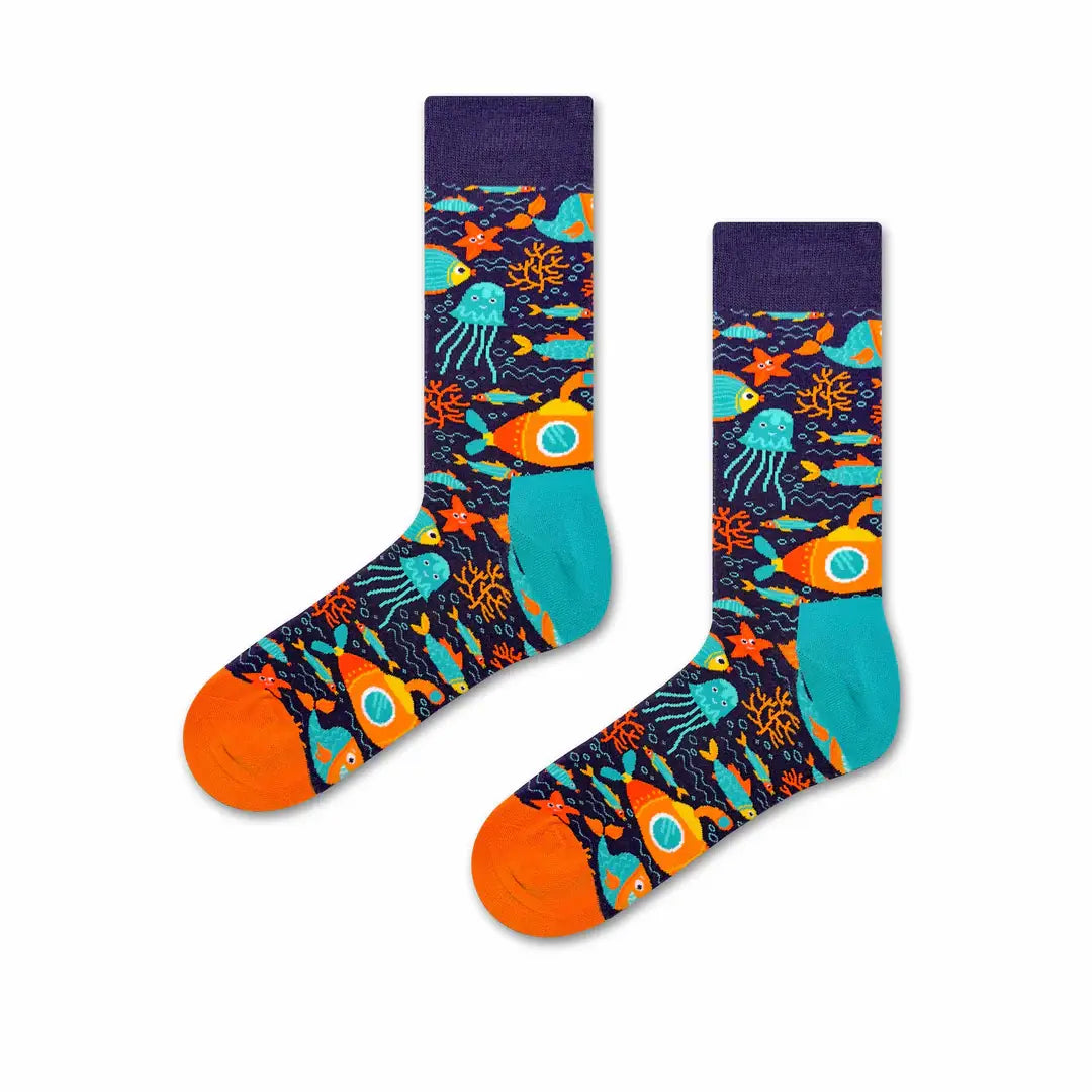 Unterwasser-Abenteuer-Socken