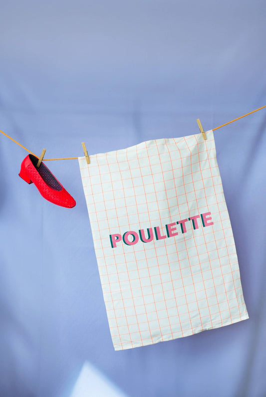 Torchon les Petits Noms - Poulette