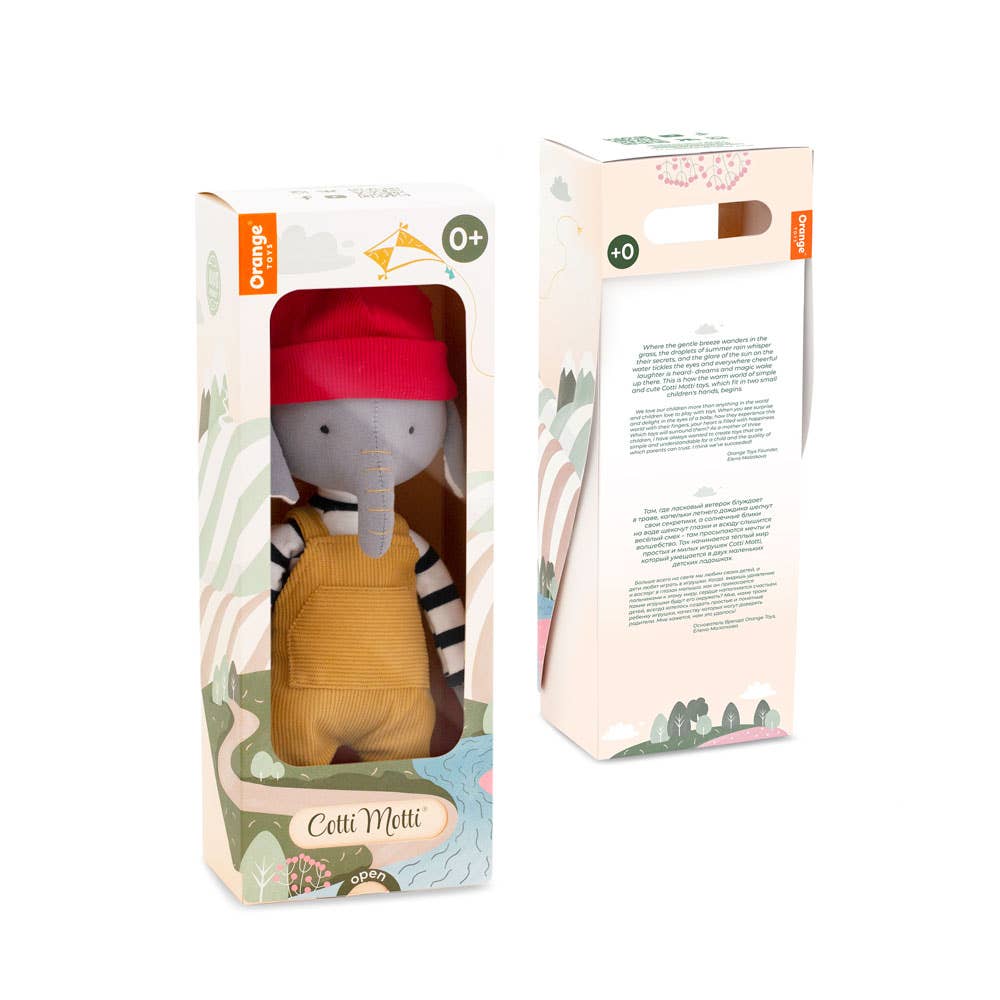 Peluche Alicio l’éléphant
