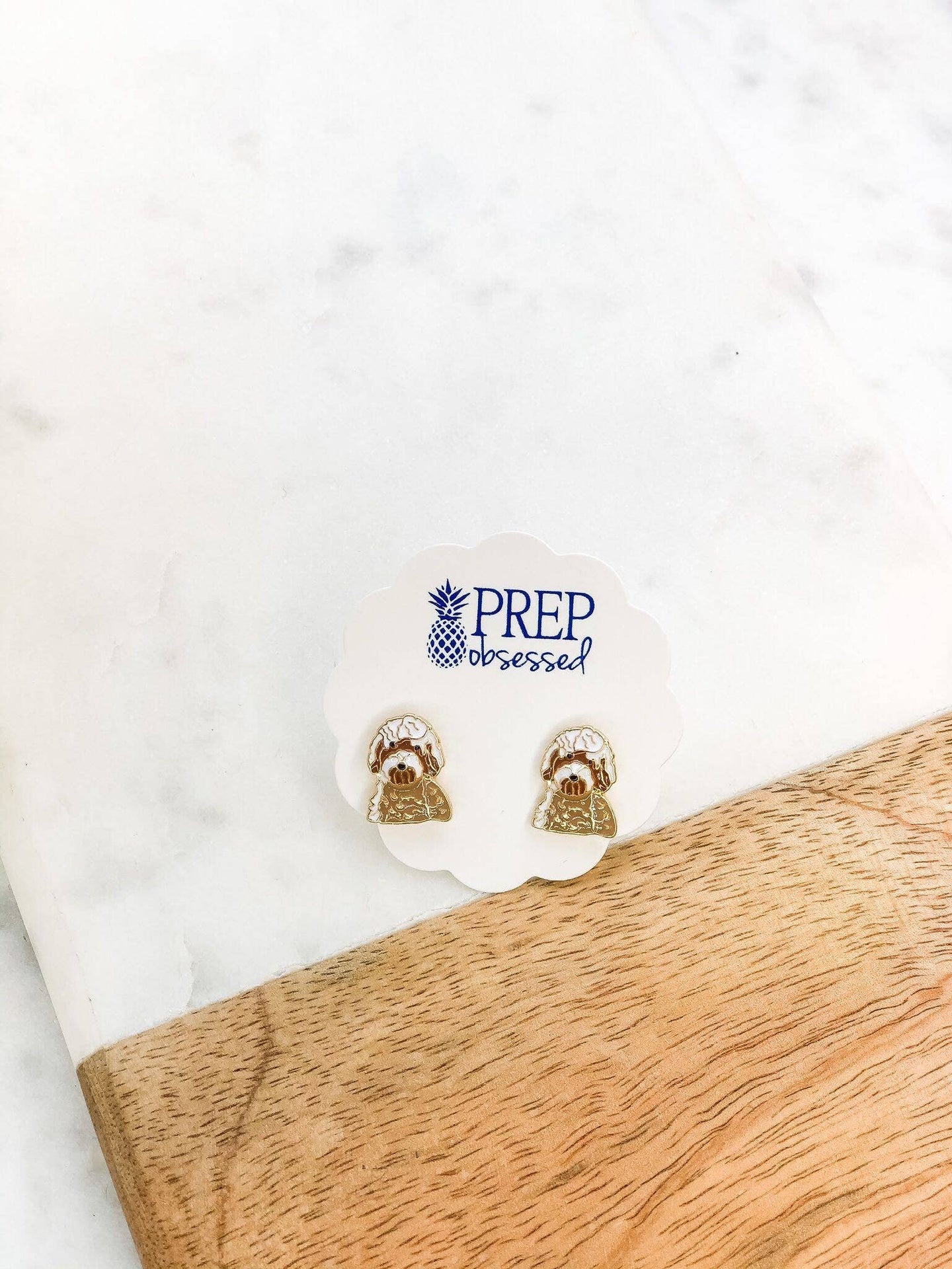 Orecchini barboncino