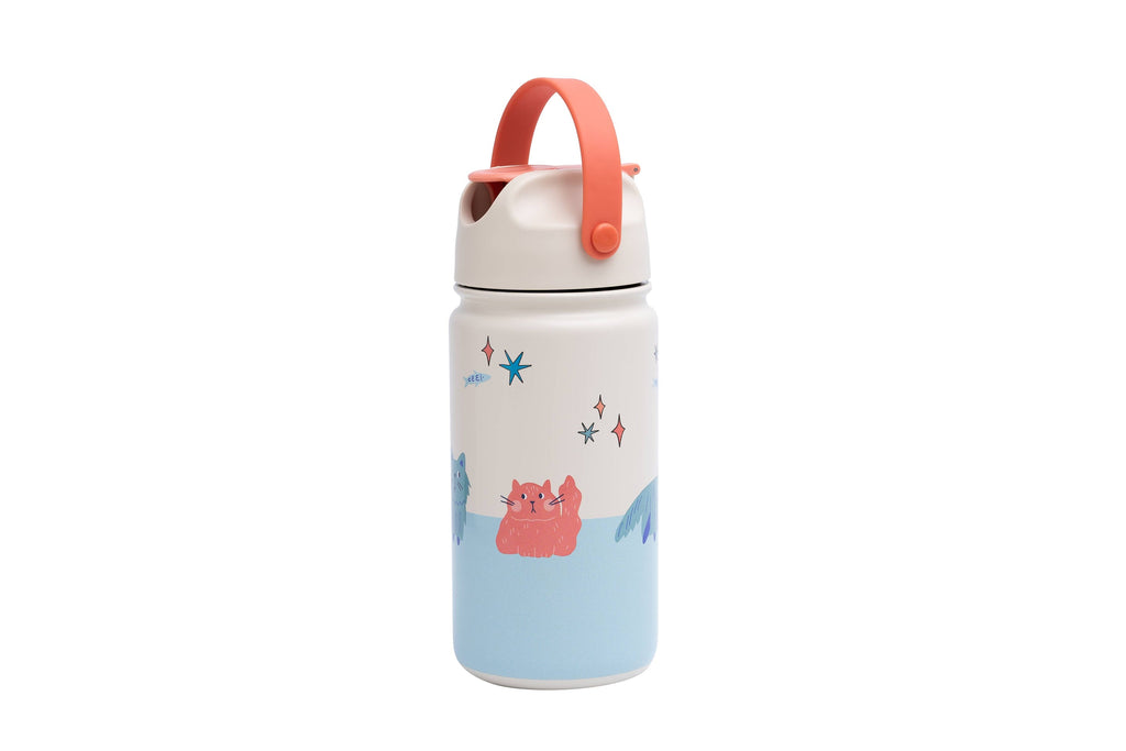 Bouteille Isotherme en Acier Inoxydable pour Enfants Meowtiful Cats