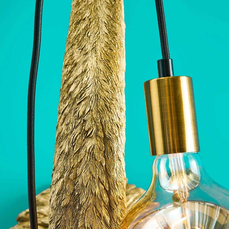 Applique Tiffany, or, 26,5 x 24,5 x 71,5 cm