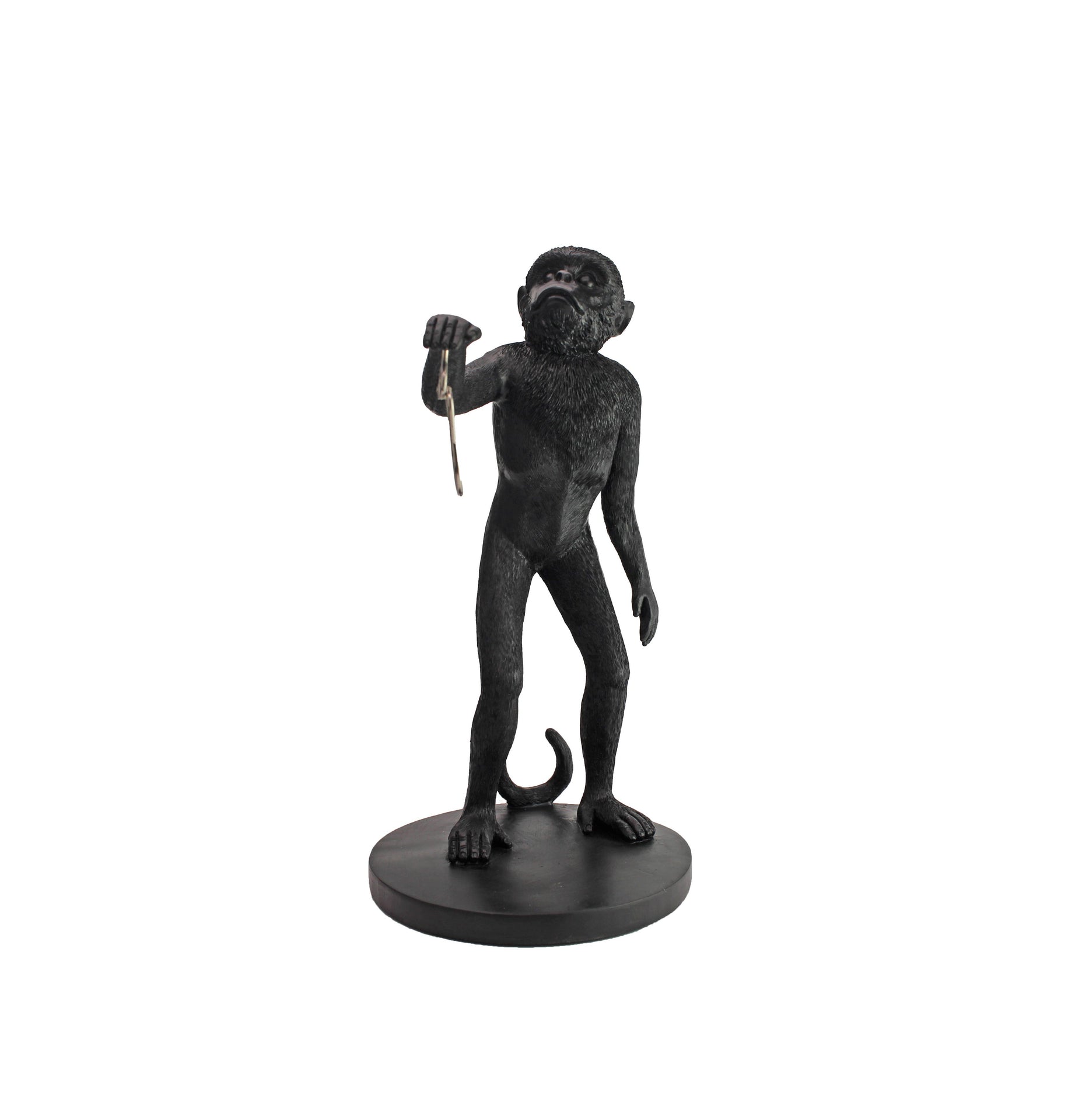 Porte Bananes Singe Noir
