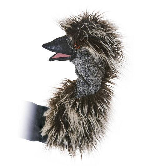 Marionnette à main Emu pour la scène de marionnettes 3184/ Emu Stage Puppet Folkmanis réaliste