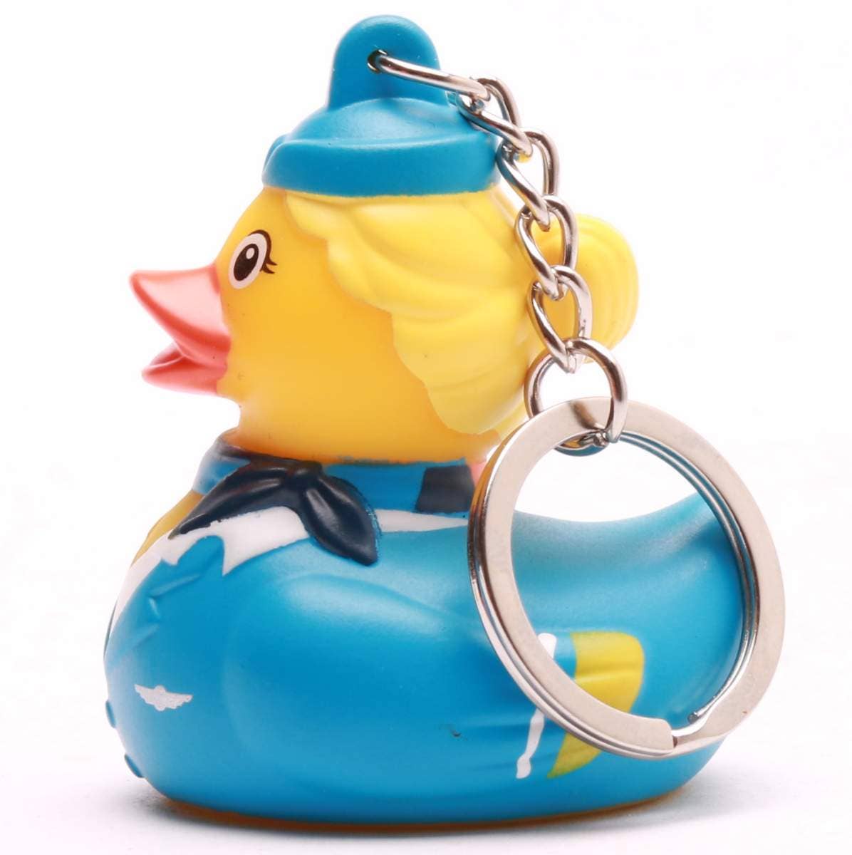 porte cles canard de bain hotesse de lair canards en caoutchouc