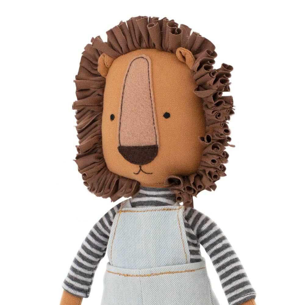 Peluche coton Simon le Lion Cotti Motti - 29 cm - 0+