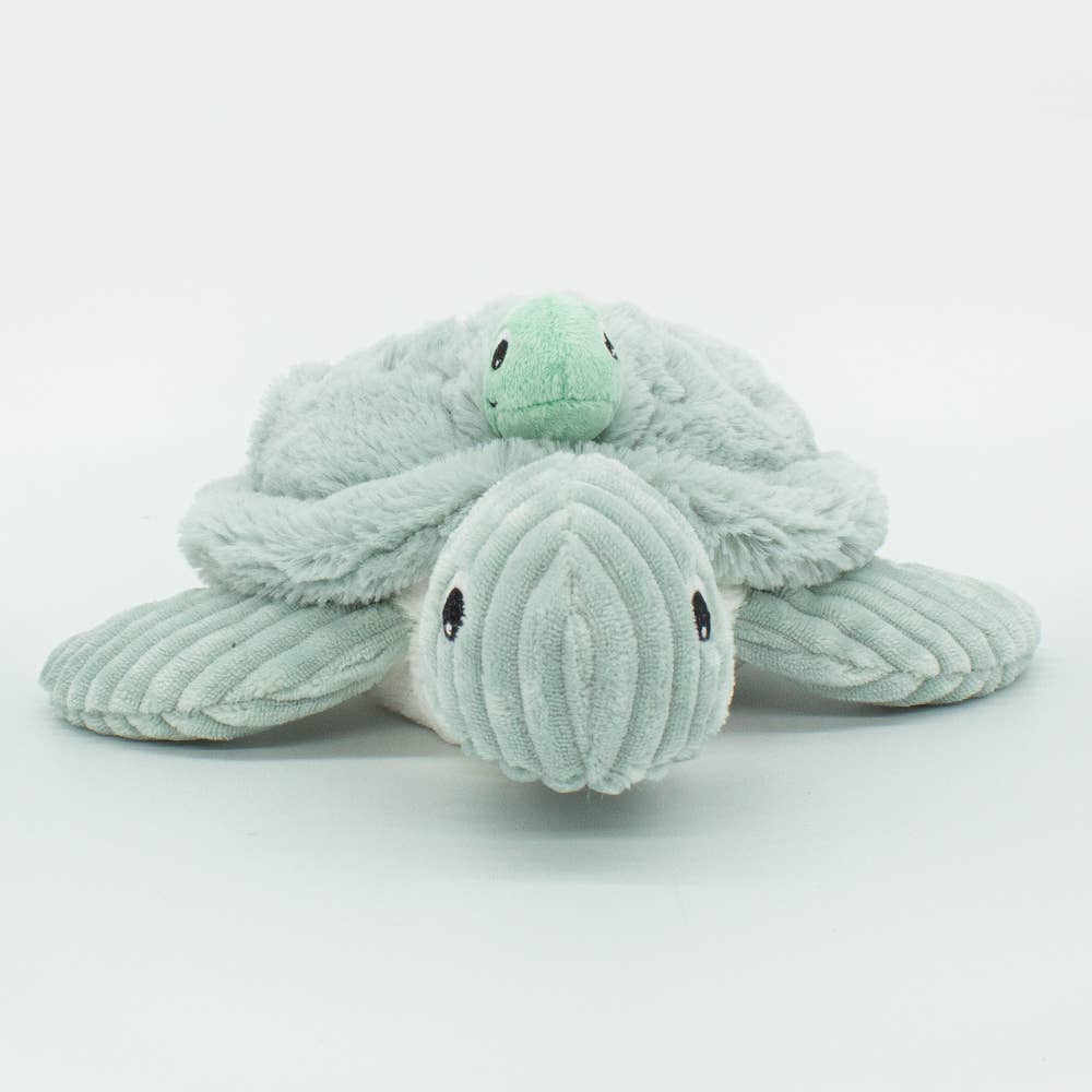 Sauvenou the turtle plush mama and her mint baby – Les Ptipotos