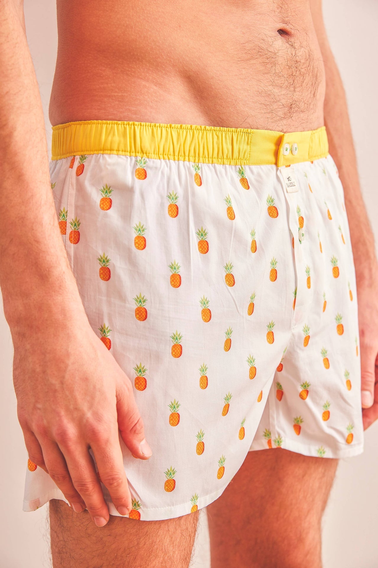 Caleçon 100% coton biologique Ananas