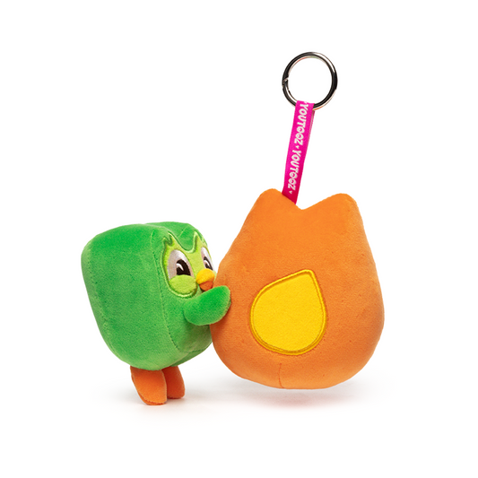 Streak Flame Duo Keychain (5in)