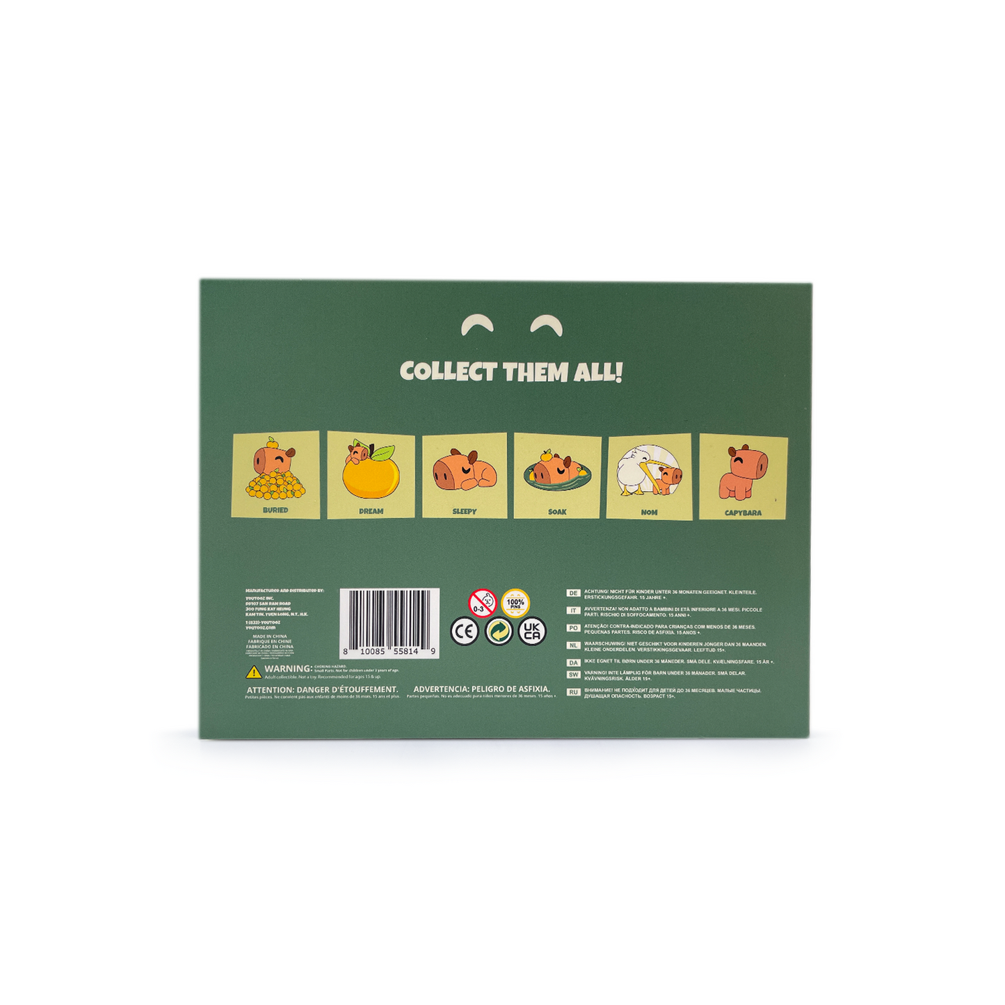 Capybara Pin Set