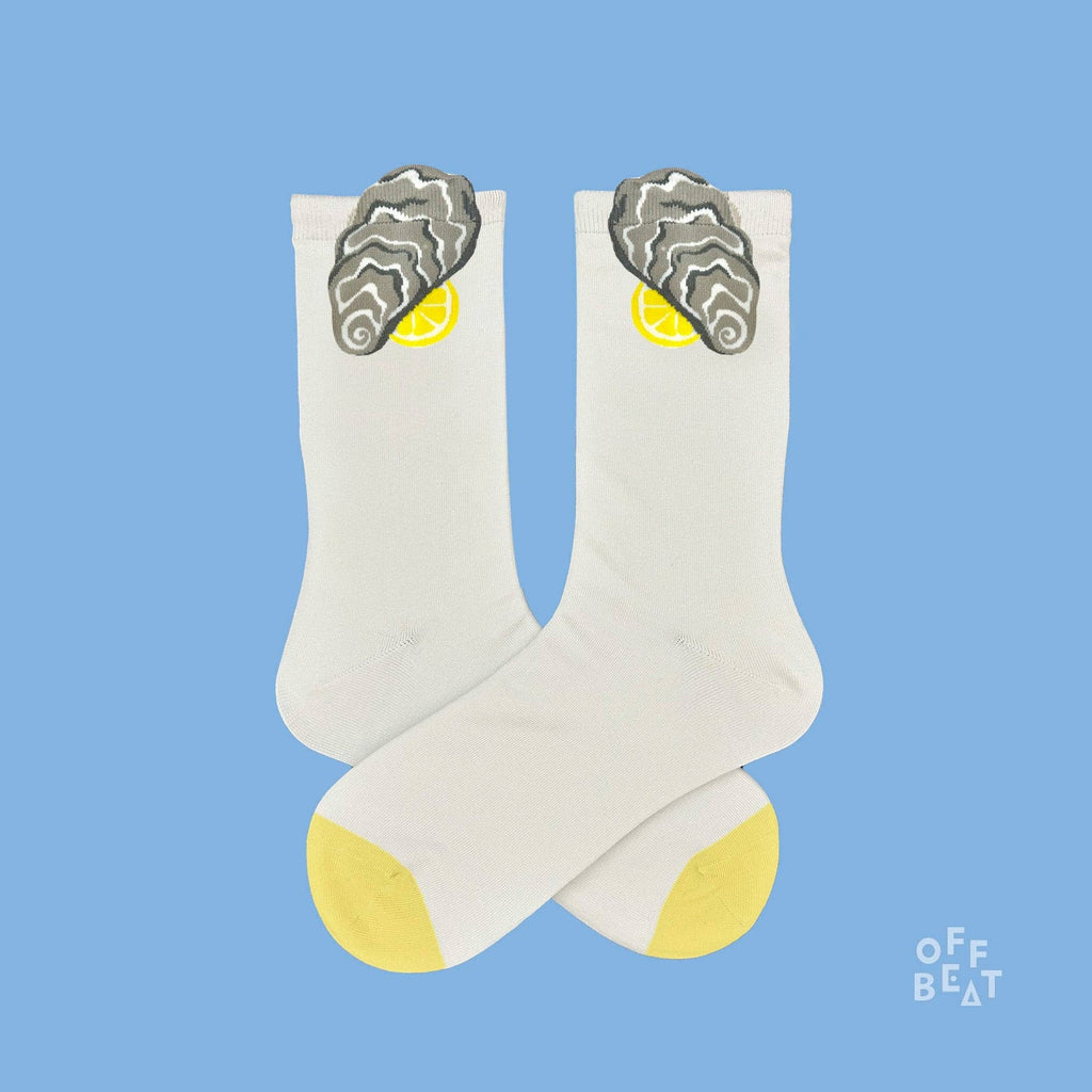 Chaussettes pop-out huître – vue 3