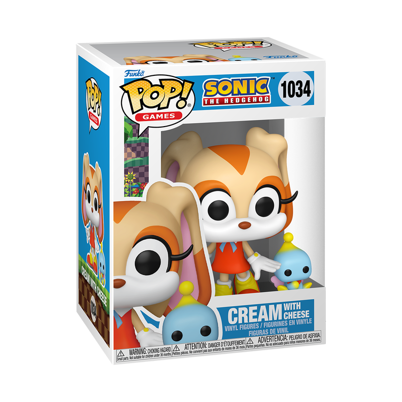 Funko Pop! & Buddy Cream avec Cheese – Sonic the Hedgehog