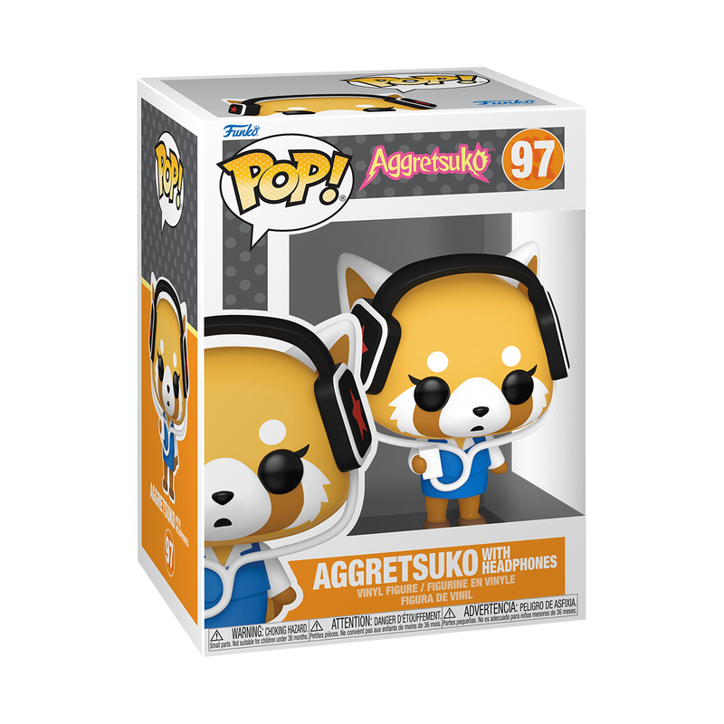 Funko Pop! Aggretsuko avec casque audio – Sanrio