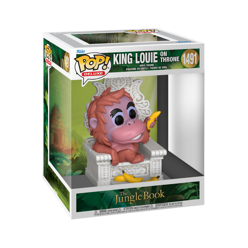 Pop! Deluxe Roi Louie sur Trône