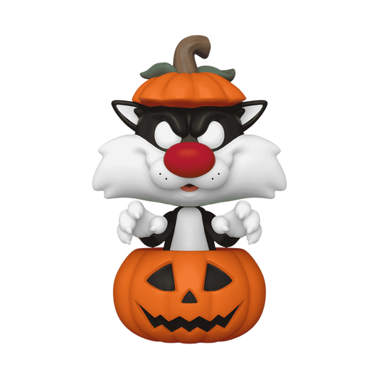 pop sylvester in pumpkin costume 1675