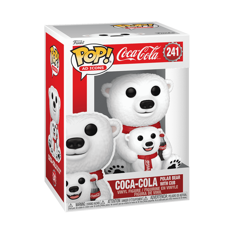 Funko Pop! Ours Polaire Coca-Cola avec son Petit