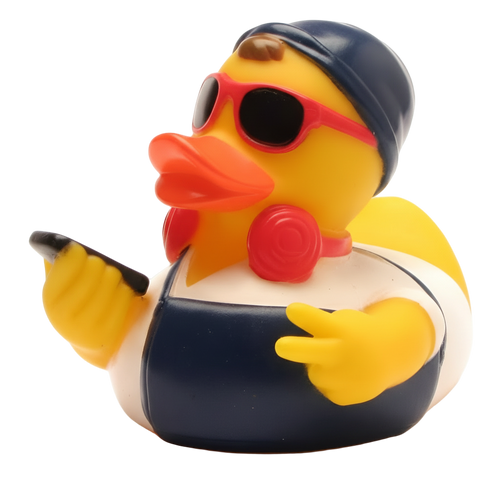 Pato Hipster Vermelho