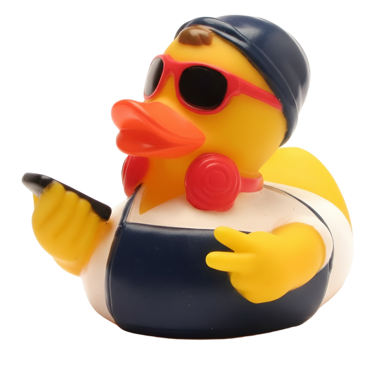 Pato Hipster Vermelho