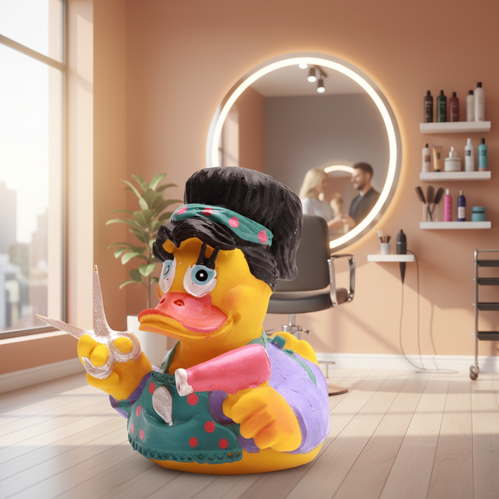 Canard Coiffeuse - Violet