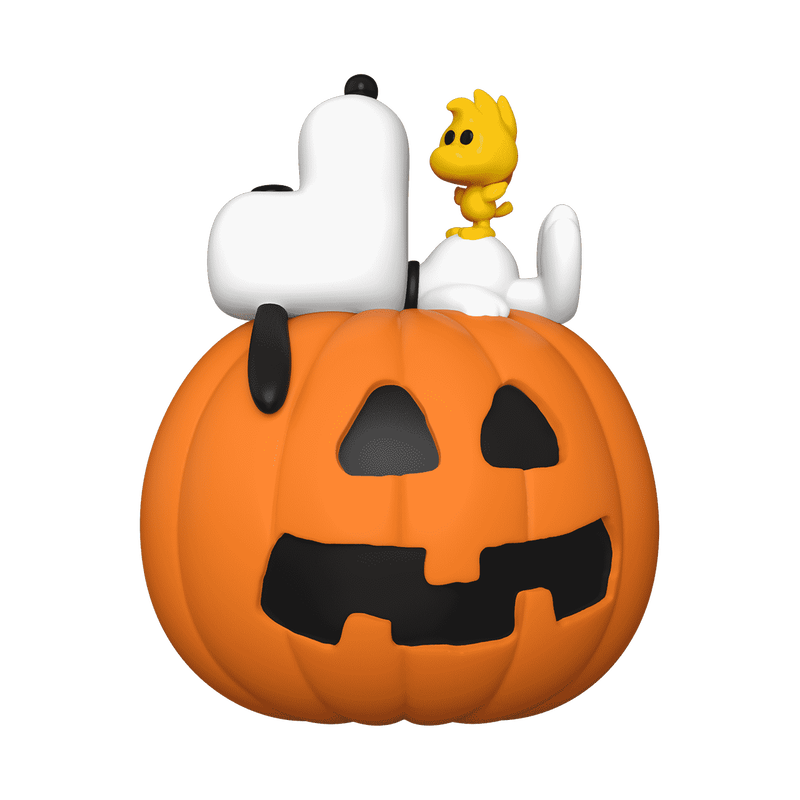 Funko Pop! Deluxe Snoopy & Woodstock avec Citrouille – Peanuts