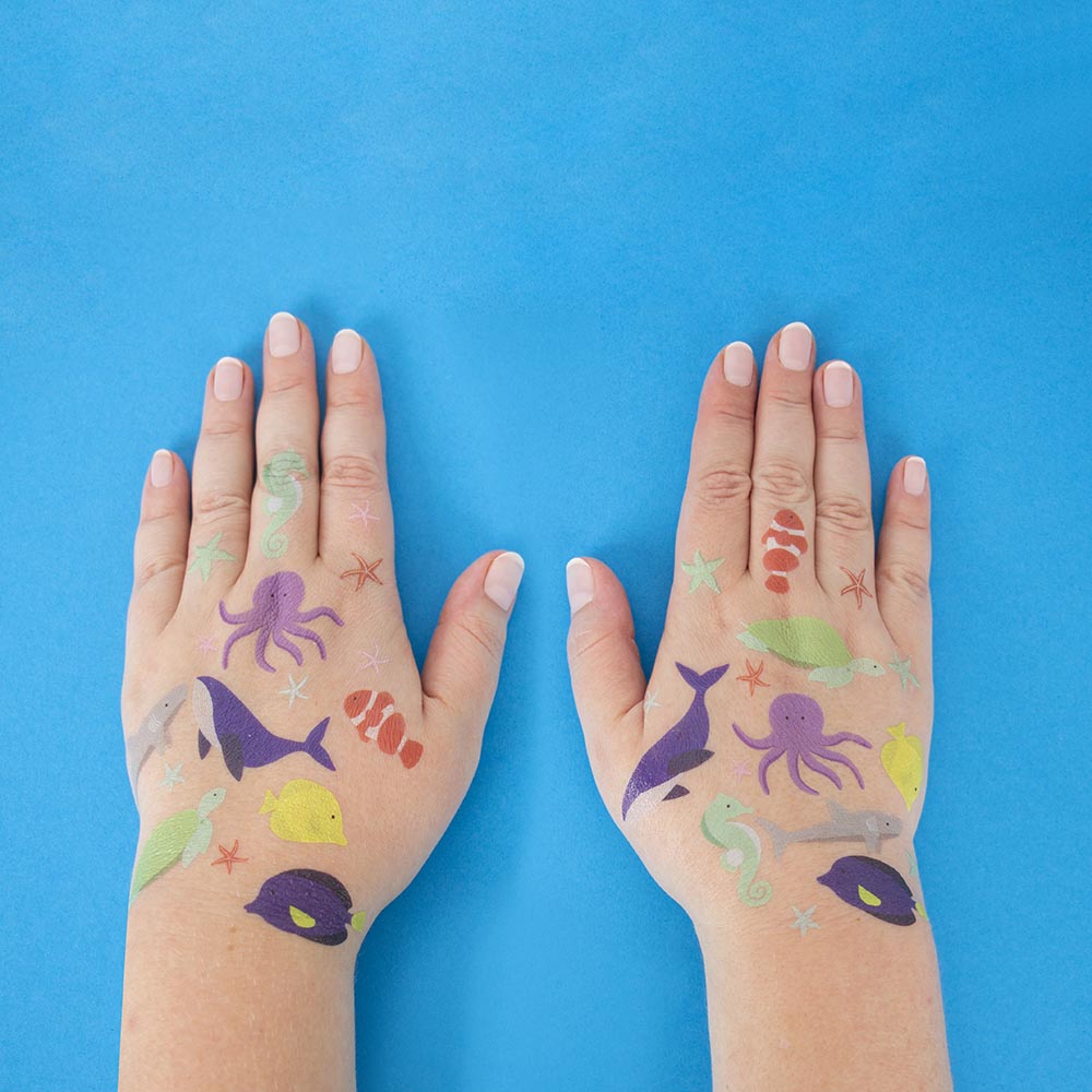 tatouages fonds marins my little day 