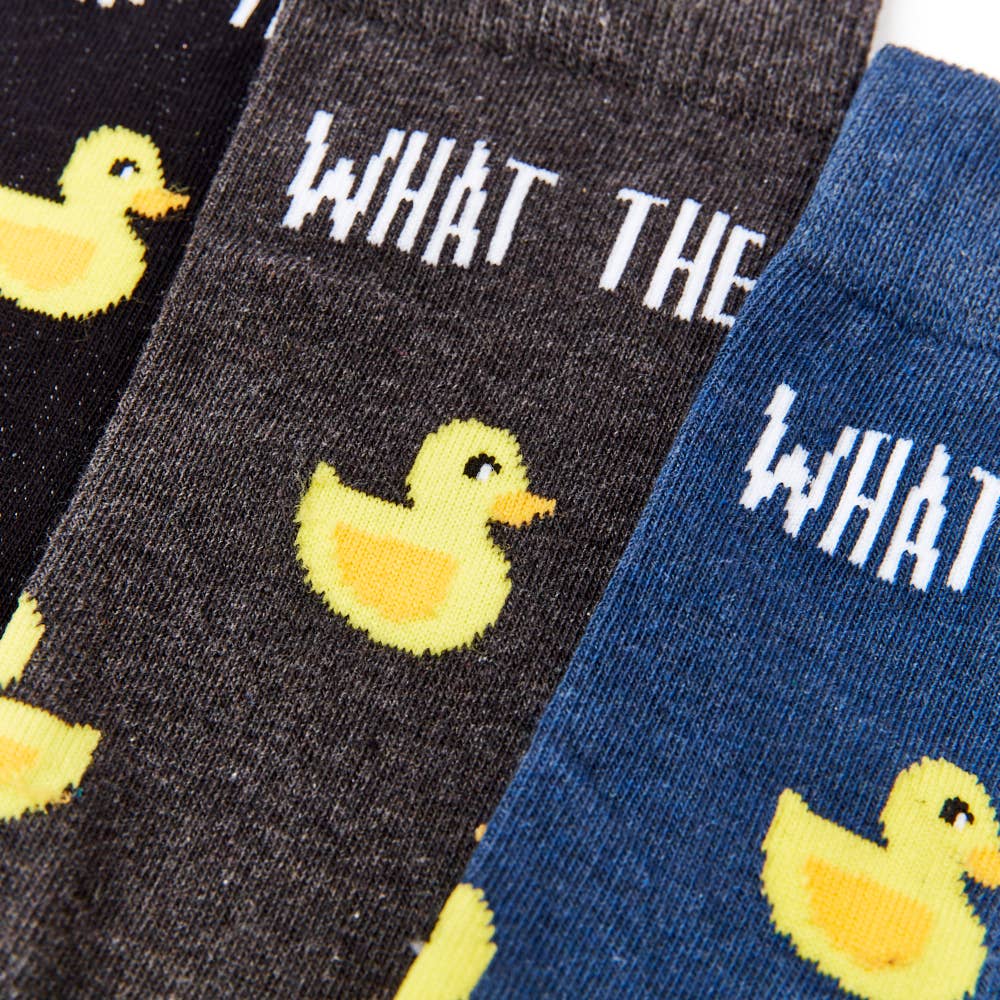 Coffret Chaussettes Canard "What The Duck" Urban Eccentric CoinCaillerie