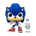 Funko Pop! & Buddy Sonic avec Chao (Flocked) – Sonic the Hedgehog