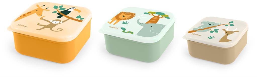 Boîte à déjeuner Animaux de la Jungle