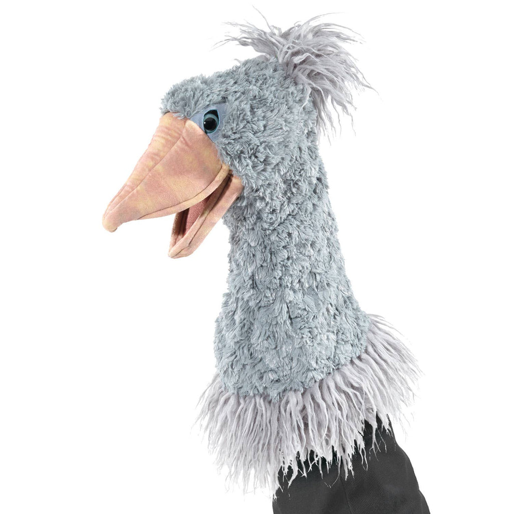Marionnette à Main Bec-en-sabot du Nil pour Théâtre de Marionnettes Folkmanis Puppets – vue produit 1
