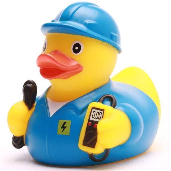 Canard Electricien - Bleu