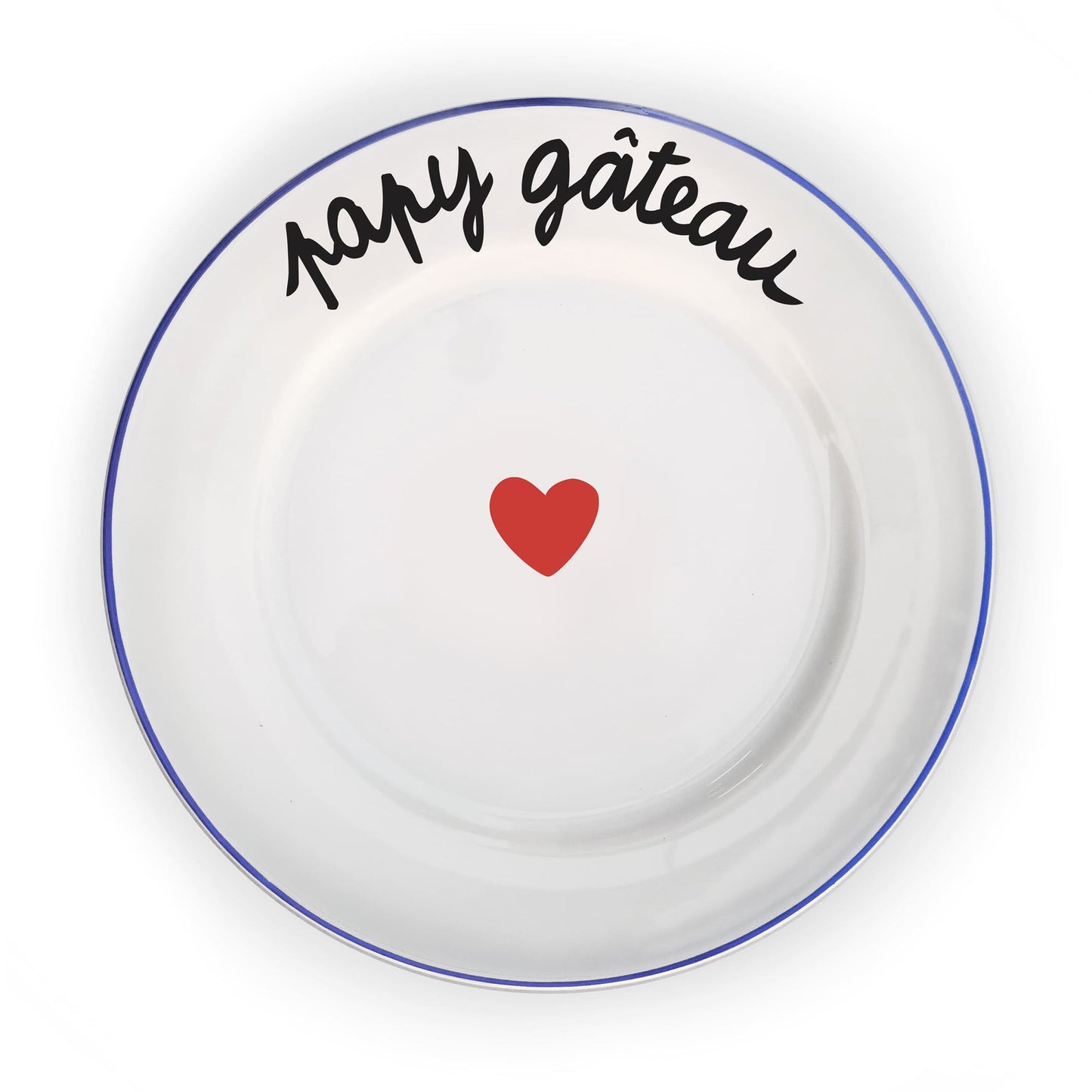 Assiette La Famille S’éclate - Papy Gâteau
