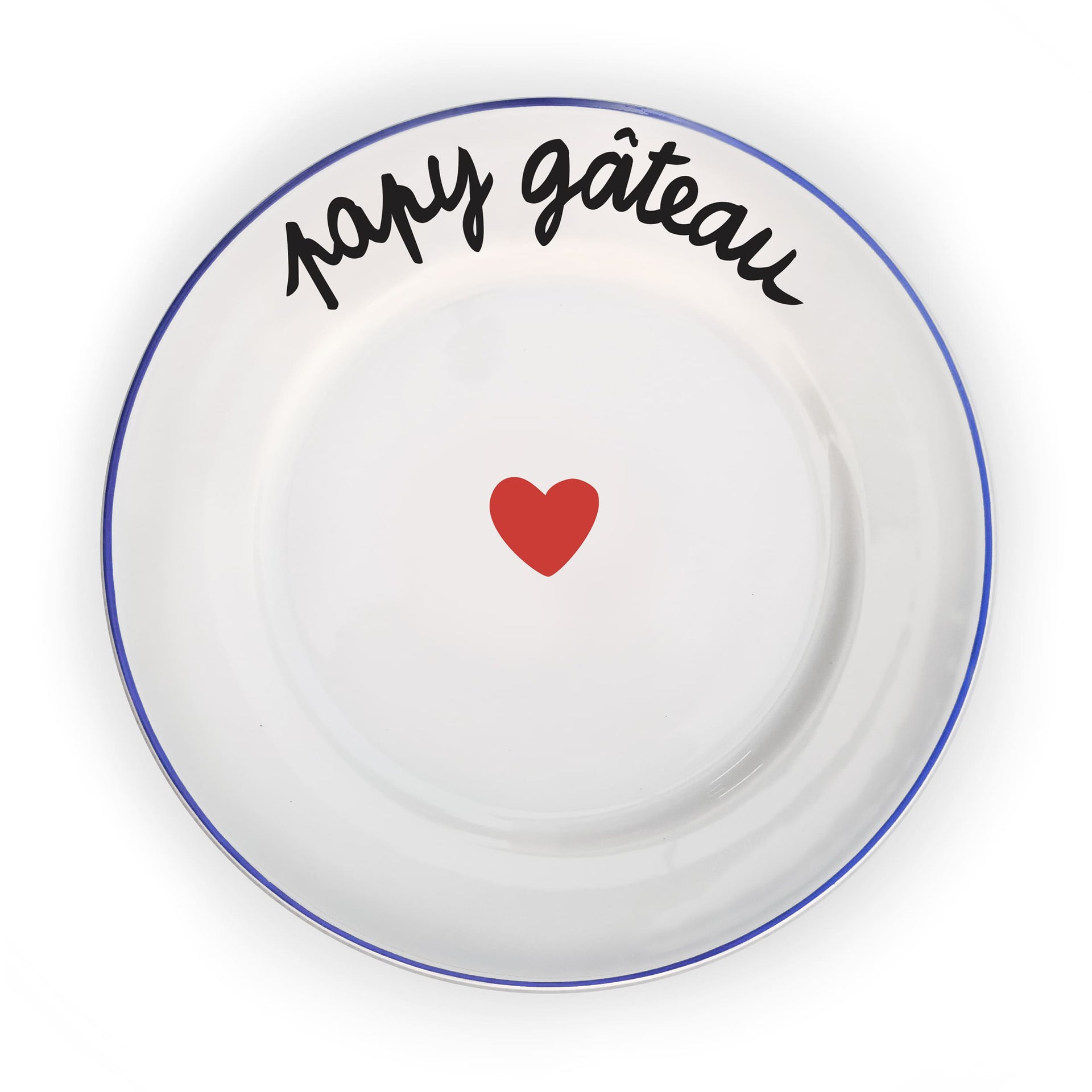 Assiette La Famille S’éclate - Papy Gâteau