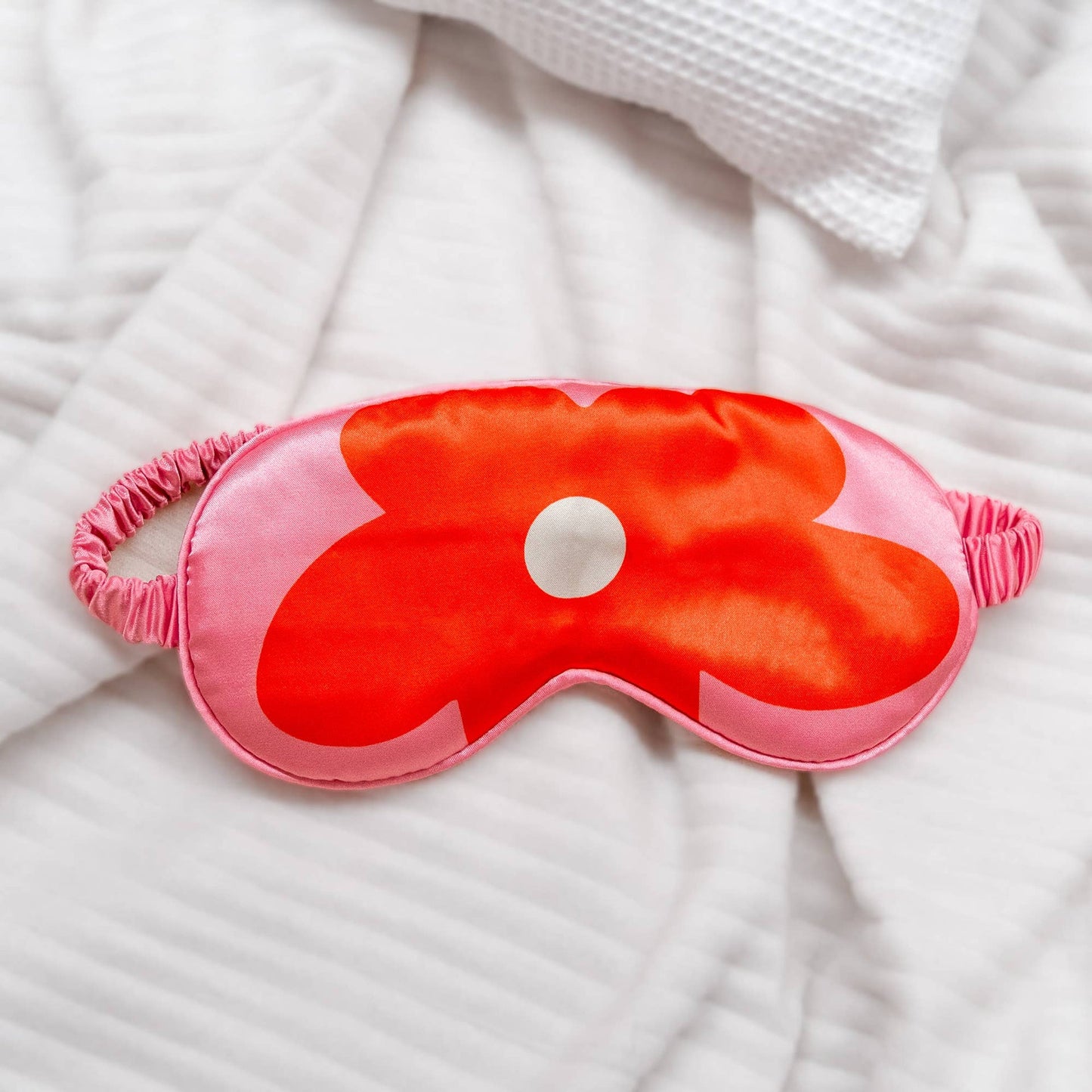Masque pour les Yeux Macro Fleur Rose Helio Ferretti Vue 1