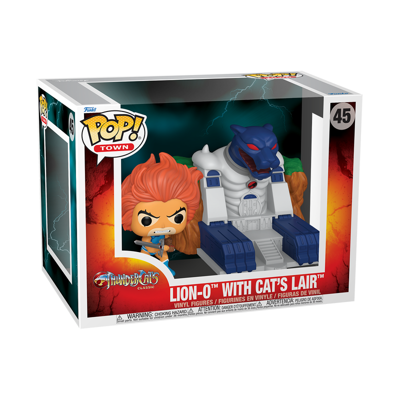 Funko Pop! Town Lion-O avec Cat's Lair