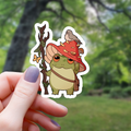 Autocolant Frog Druid RPG