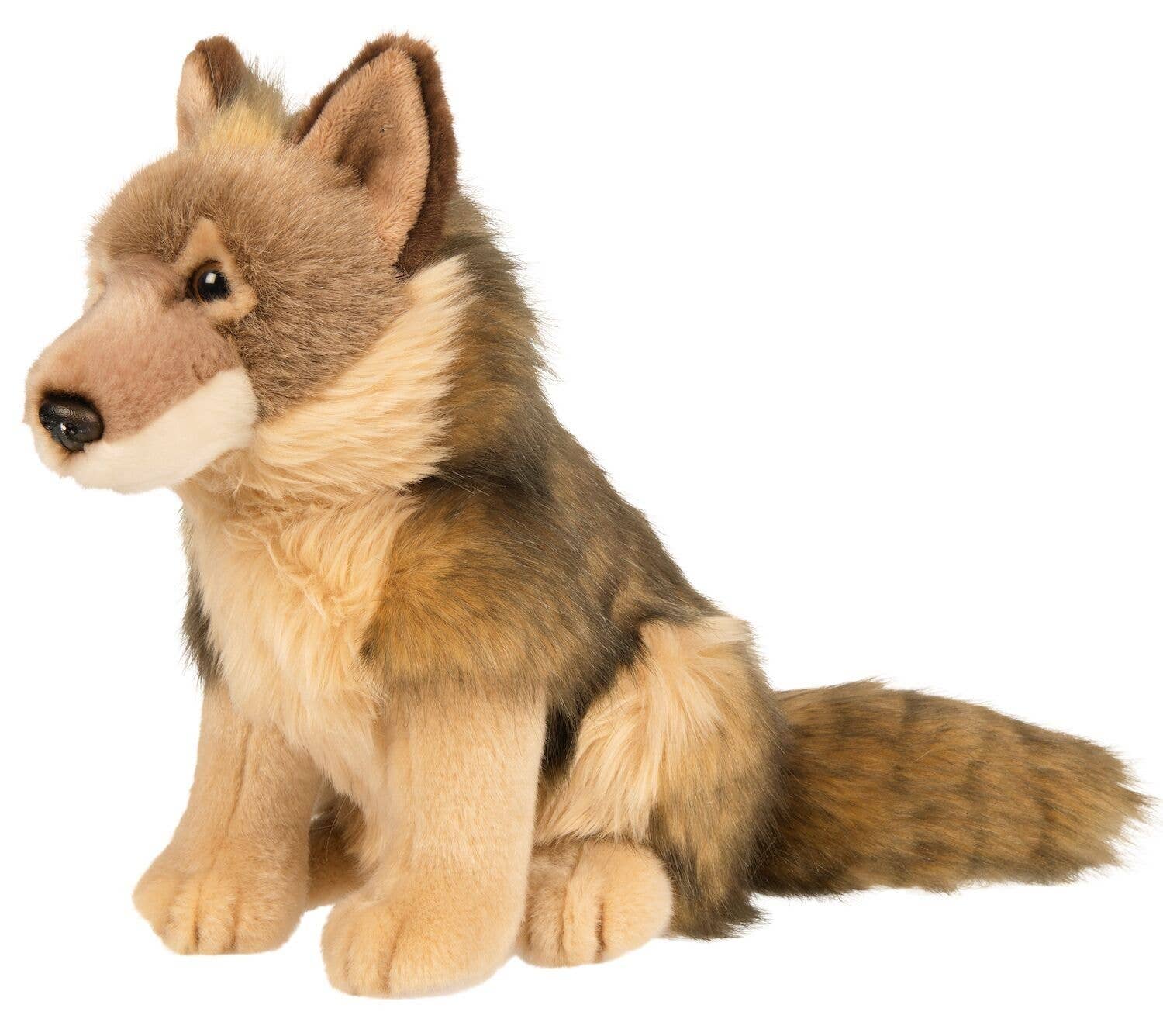 Peluche loup assis Uni Toys