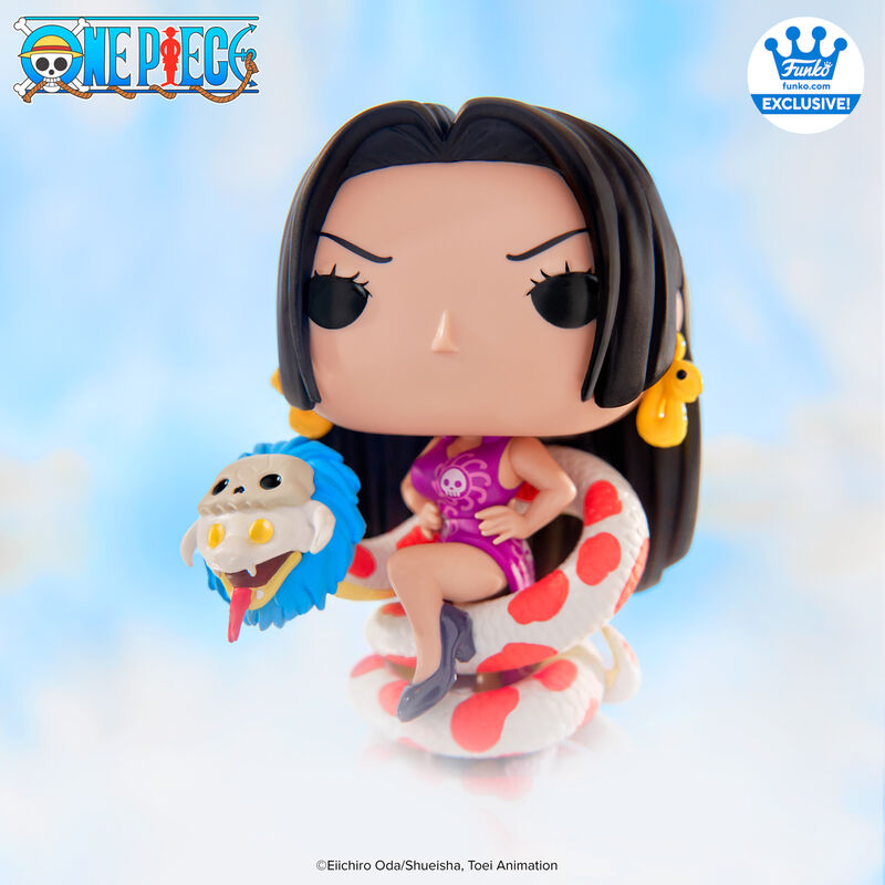Pop! Plus Boa Hancock avec Pop! Protector