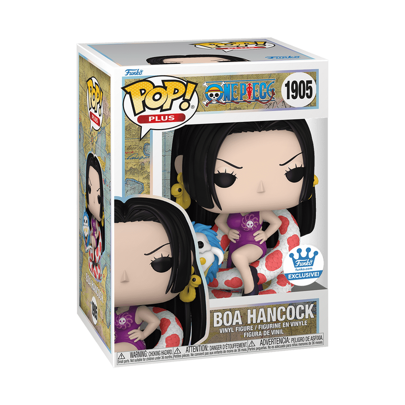 Pop! Plus Boa Hancock avec Pop! Protector