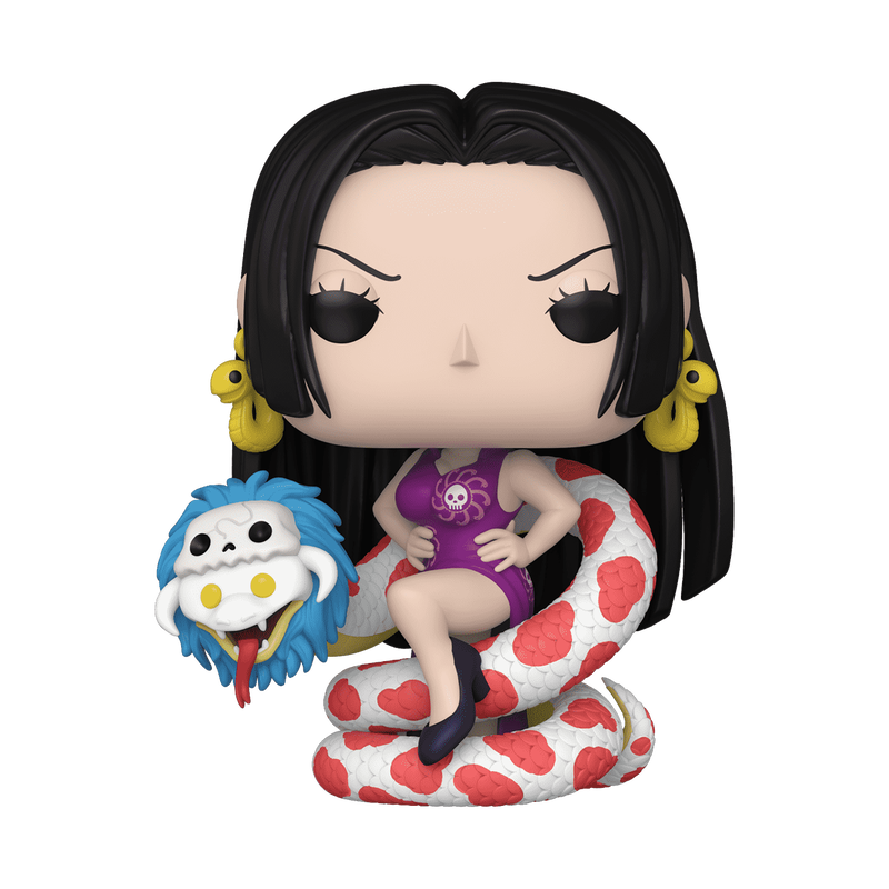 Pop! Plus Boa Hancock avec Pop! Protector
