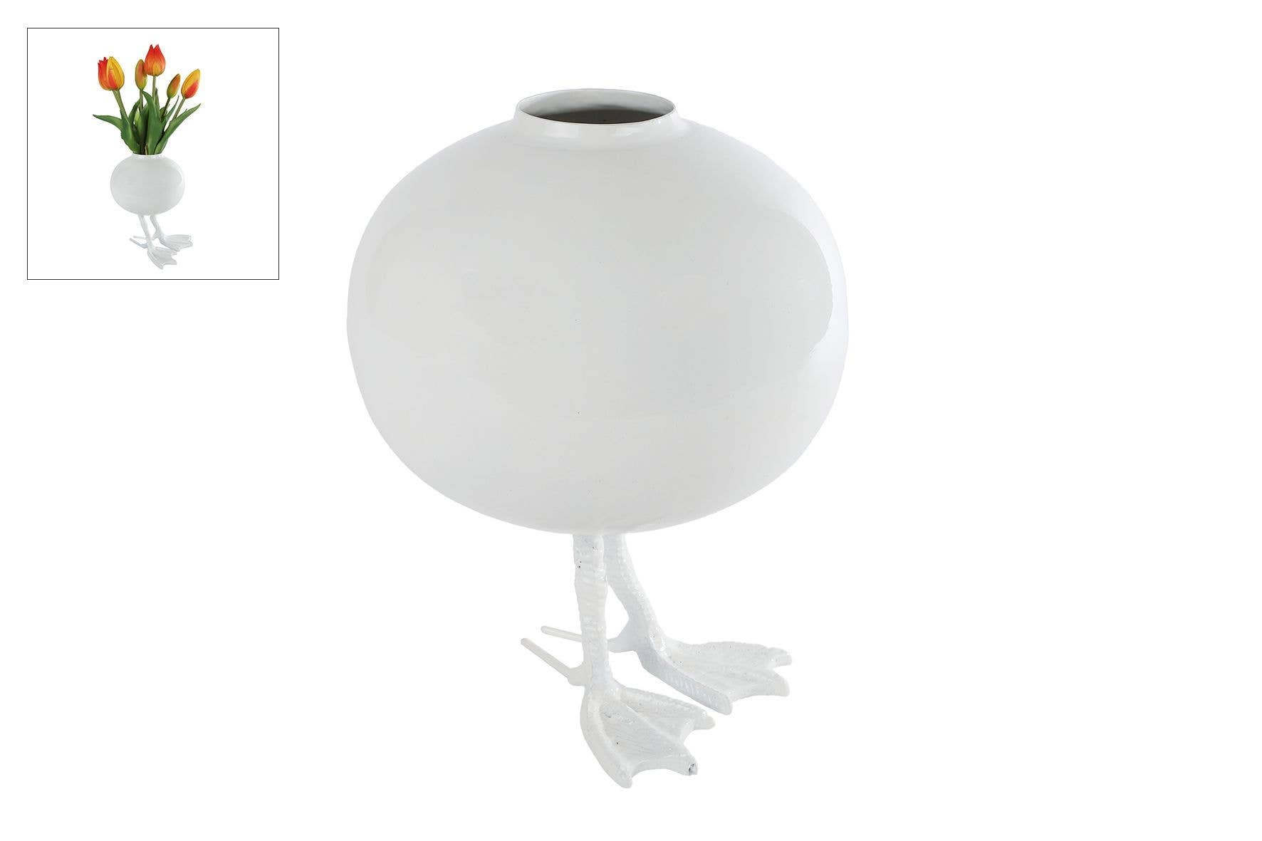 Vase « Duck » sur pieds L