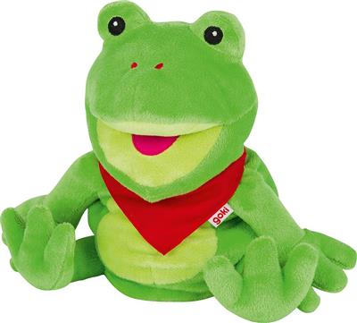 Marionnette en peluche: GRENOUILLE Frilo 30cm, 1+