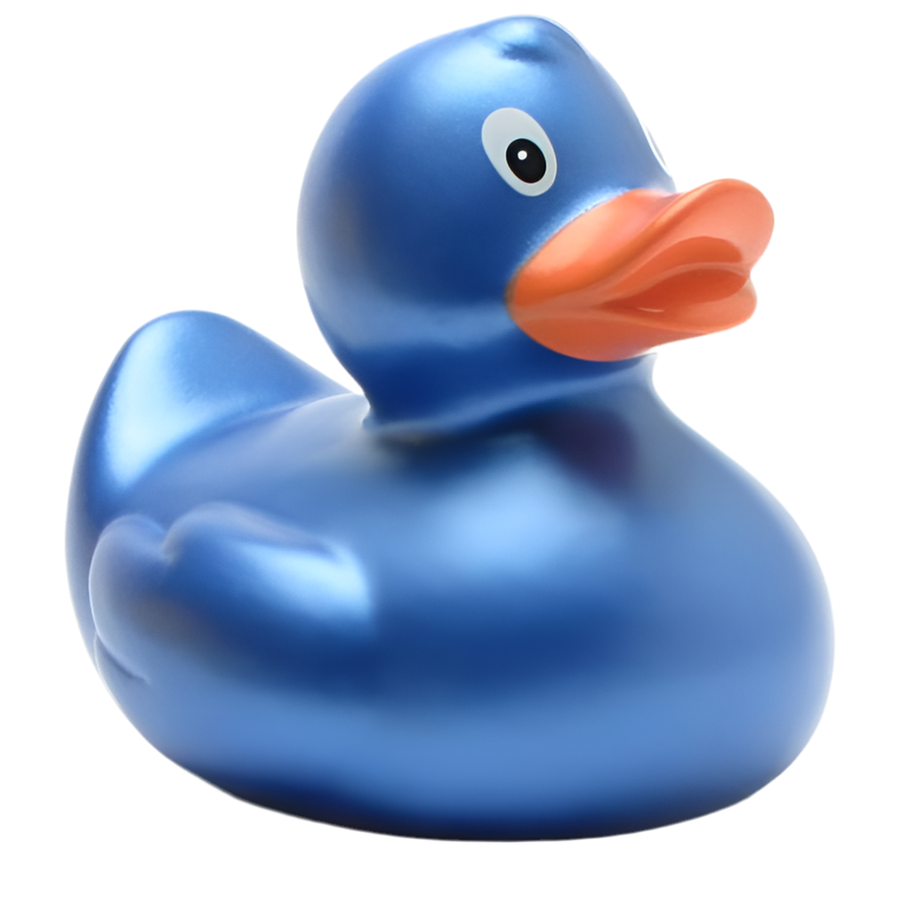 Canard Bleu Métallisé