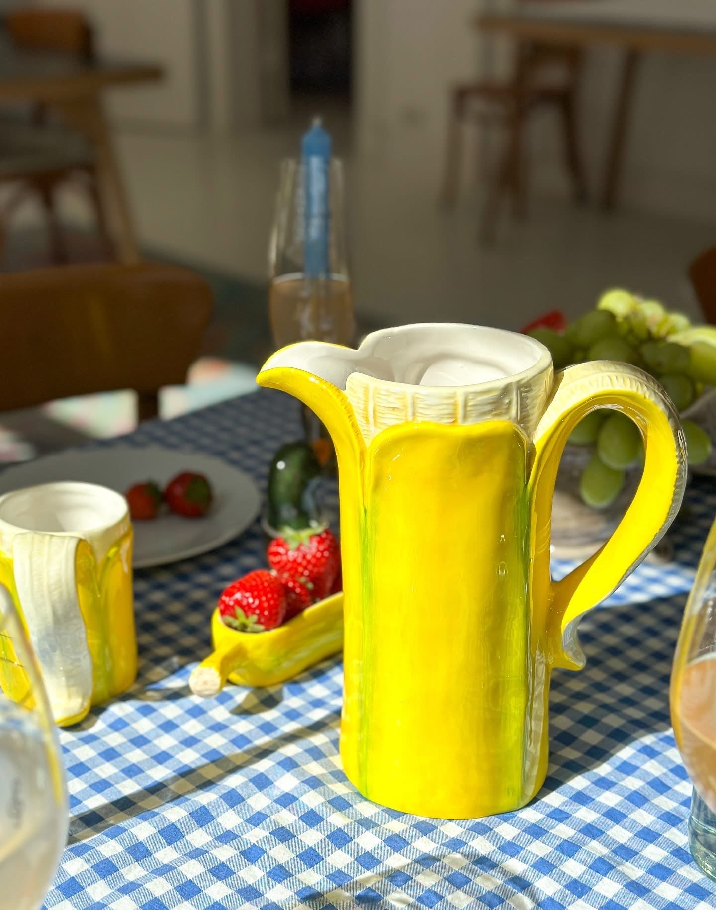 Caraffa romantica alla banana