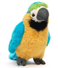 Peluche Perroquet Ara - Bleu Uni Toys