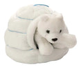   Wild Republic -  Polar Bear in an Igloo Stuffed Animal  Stuffed Animals