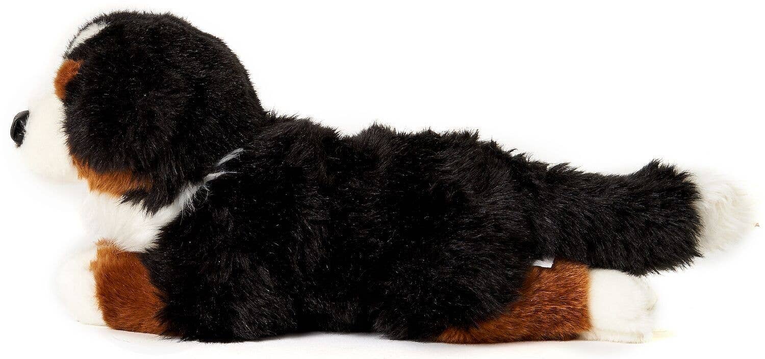 Peluche bouvier bernois couché Uni Toys