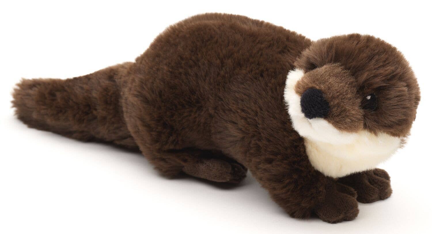 Loutre debout - 'Uni-Toys Eco-Line' - peluche Uni Toys